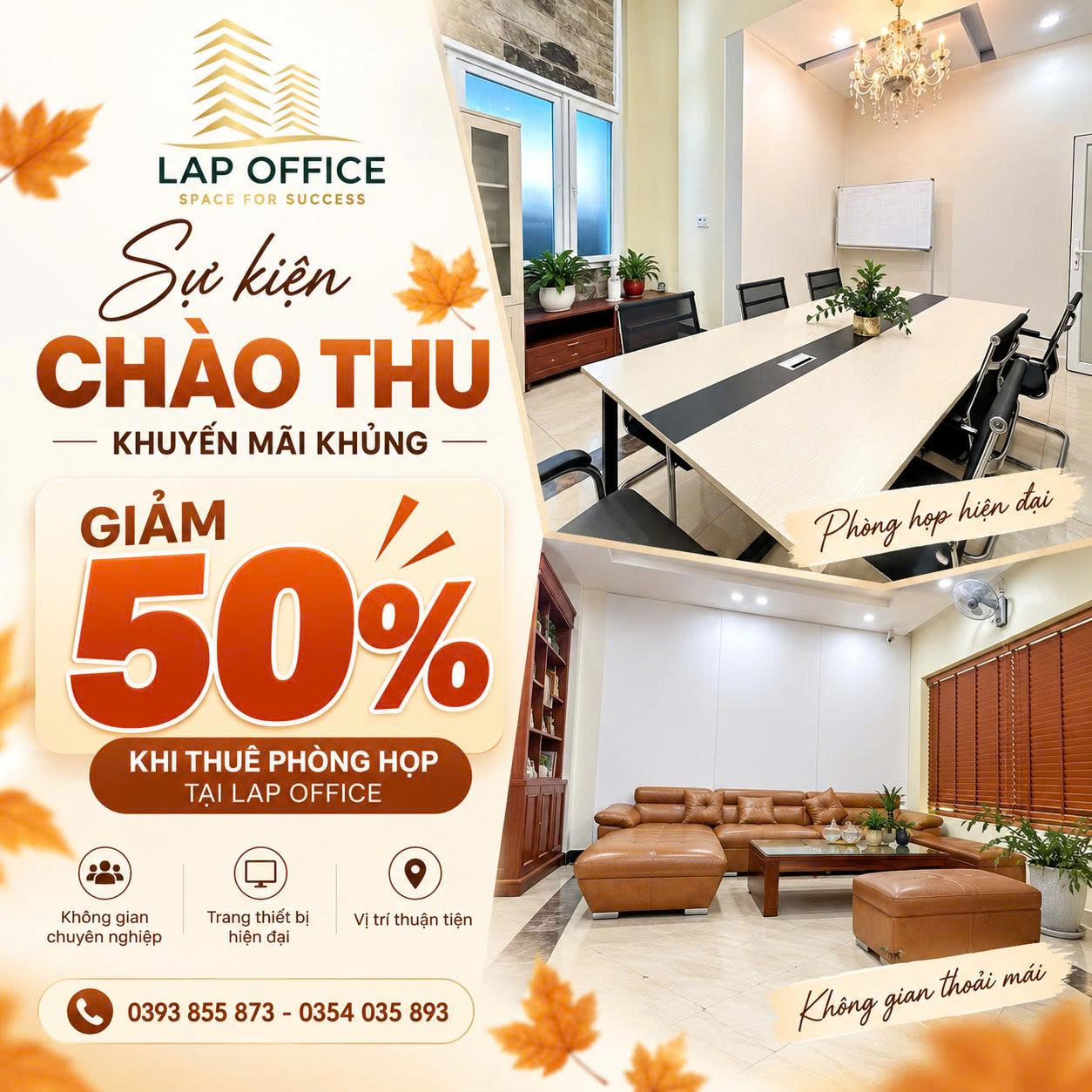 SỰ KIỆN CHÀO THU – KHUYẾN MÃI KHỦNG TẠI LAP OFFICE ????