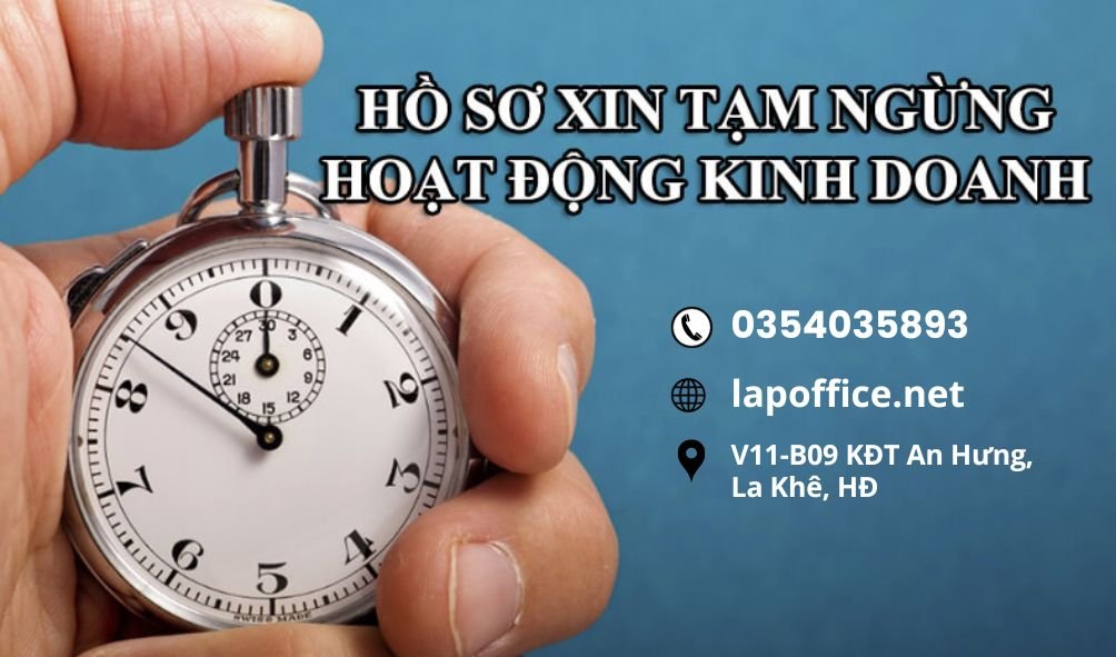 TẠM NGỪNG KINH DOANH