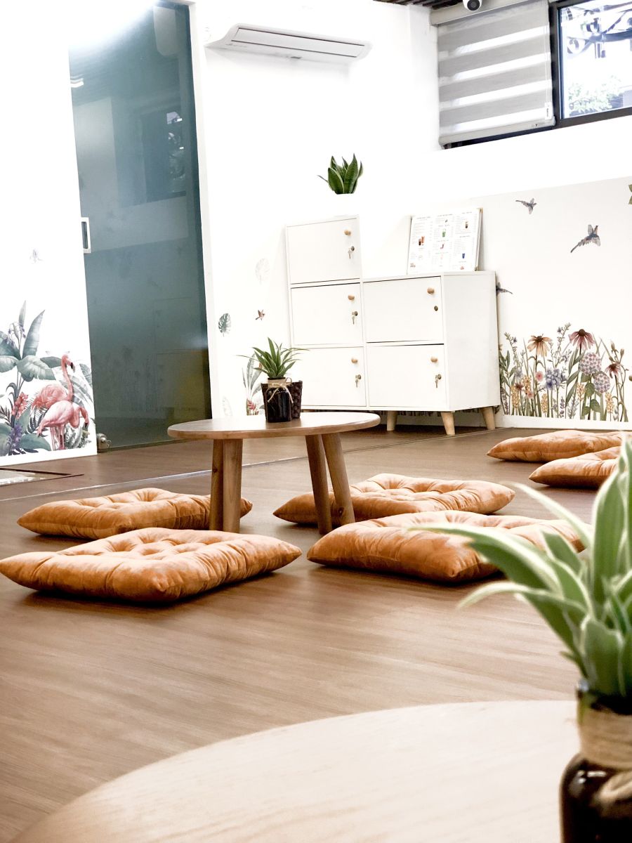 Một góc nhỏ chỗ ngồi làm việc