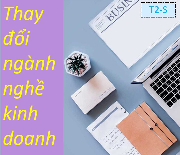Thay đổi ngành nghề kinh doanh